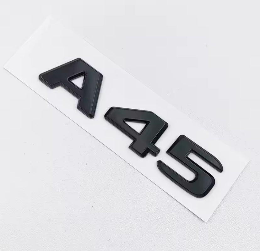 Mercedes-Benz Black A45 Badge