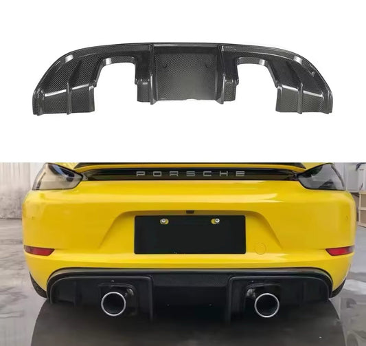 Porsche 718 Carbon Fibre Rear Diffuser