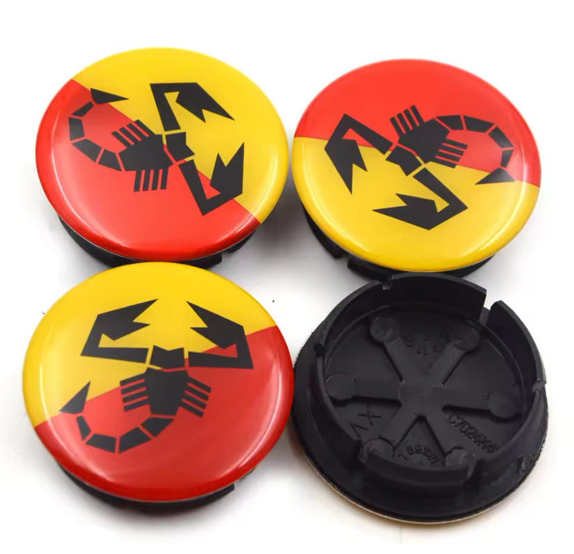 Abarth Centre Cap 50MM 4PC Style 9