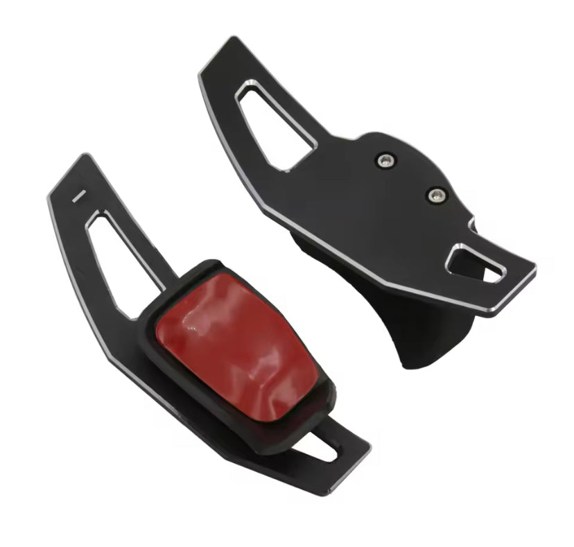Volkswagen Golf MK5-MK6/Tiguan/Jetta/Passat/CC/Scirocco/Eos Black Paddle Shifter 2PC