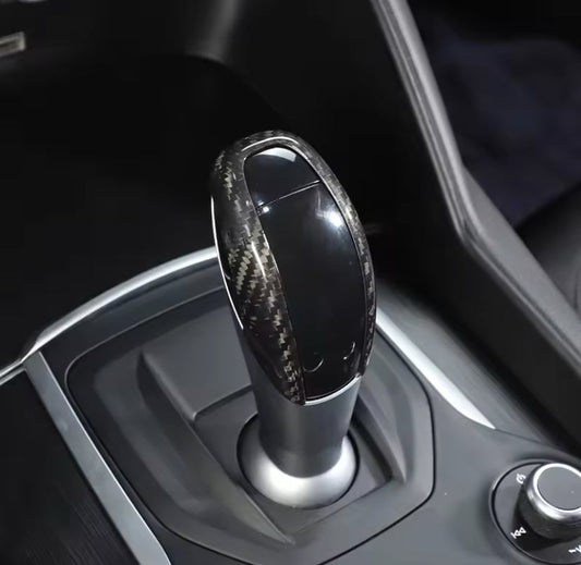 Alfa Romeo Giulia/Stelvio 2017-2019 Shifter Real Carbon Fibre Cover