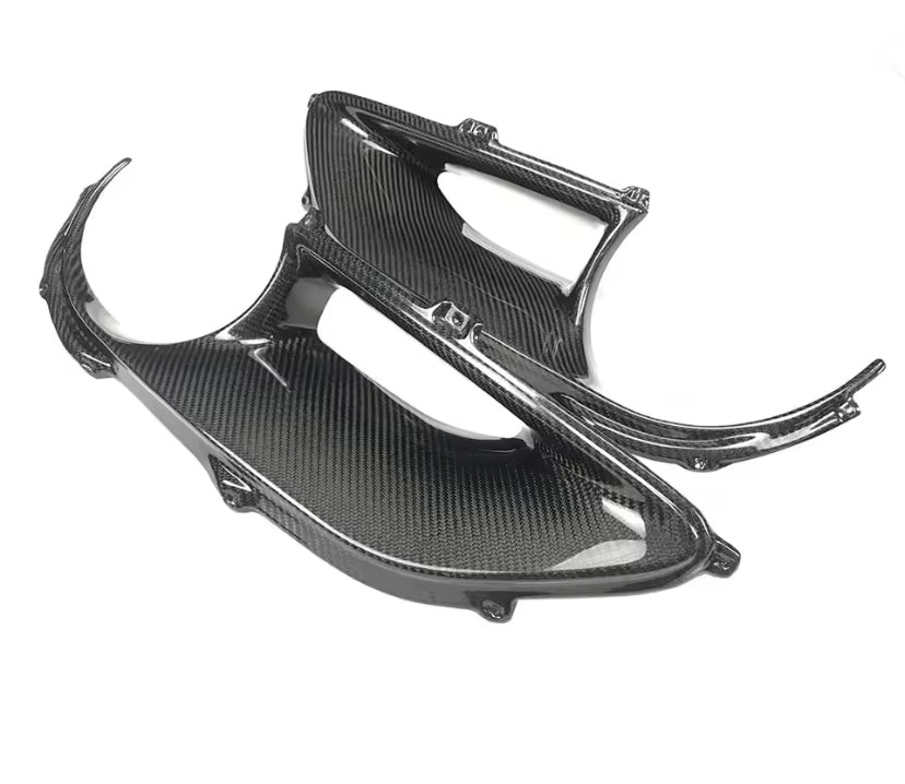 Ferrari 488 GTB Carbon Fibre Rear Taillight Cover 2PC