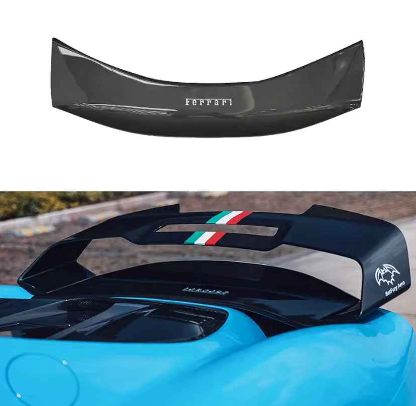Ferrari 296 GTB Carbon Fibre Rear Spoiler