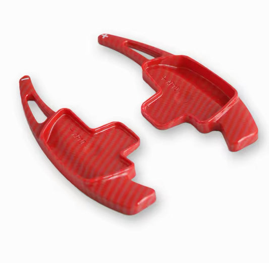 Mercedes-Benz CLA/GLA/CLS/GLC/GLE/W176/W205/W246/W218/C117 Red Carbon Fibre Paddle Shifter 2PC
