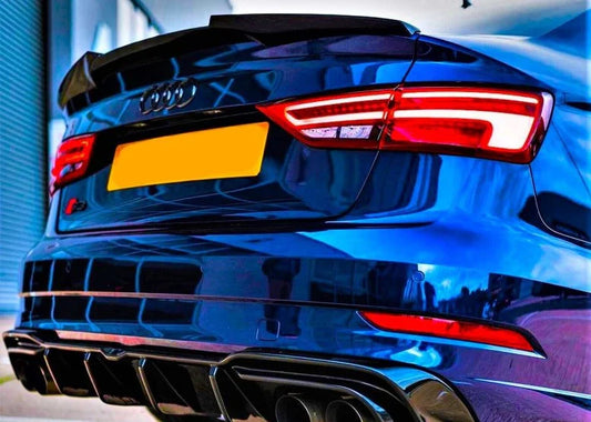 Audi A3/S3/RS3 2013-2020 Gloss Black Rear Spoiler