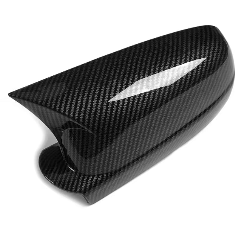 Volkswagen Golf MK4 1997-2004 Rear View Mirror Cap Carbon Fibre 2PC