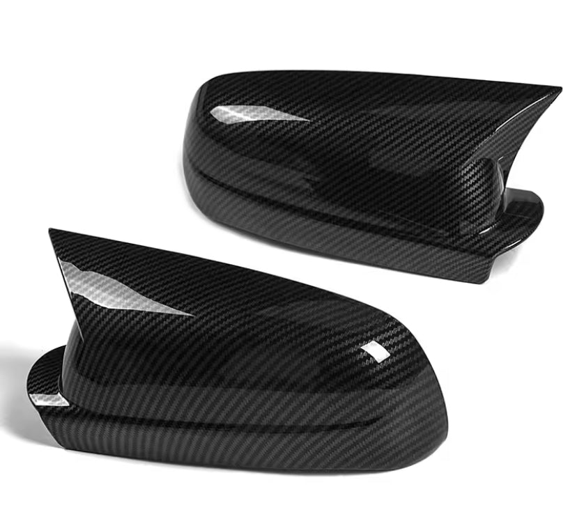 Volkswagen Golf MK4 1997-2004 Rear View Mirror Cap Carbon Fibre 2PC