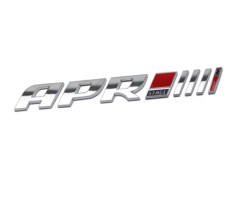APR Stage 1-3+ Chrome Badge