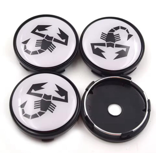Abarth Centre Cap 60MM 4PC Style 6