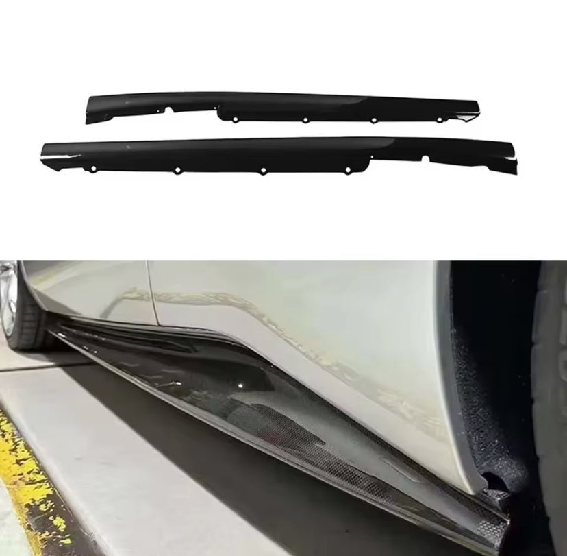 Ferrari 296 Carbon Fibre Side Skirt 2PC