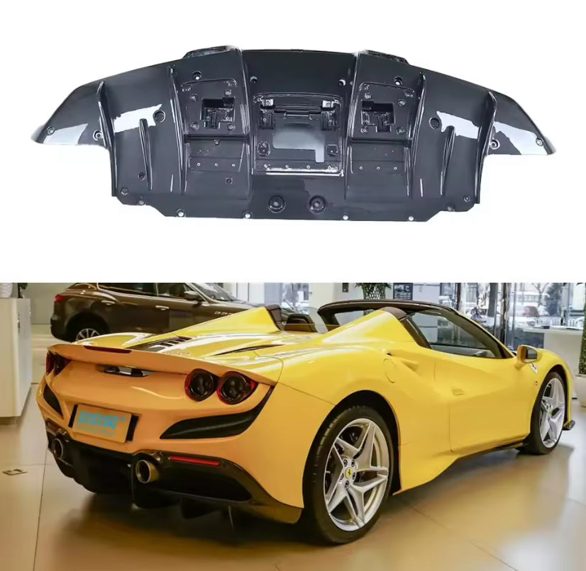Ferrari F8 Carbon Fibre Rear Diffuser