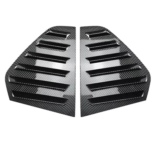 Volkswagen Golf MK8-8.5 Rear Carbon Fibre Shutter Cover 2PC
