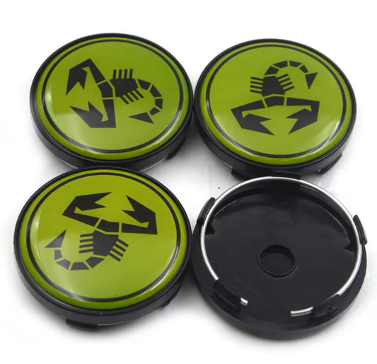 Abarth Centre Cap 60MM 4PC Style 3