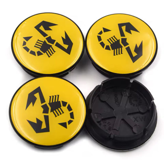Abarth Centre Cap 50MM 4PC Style 2