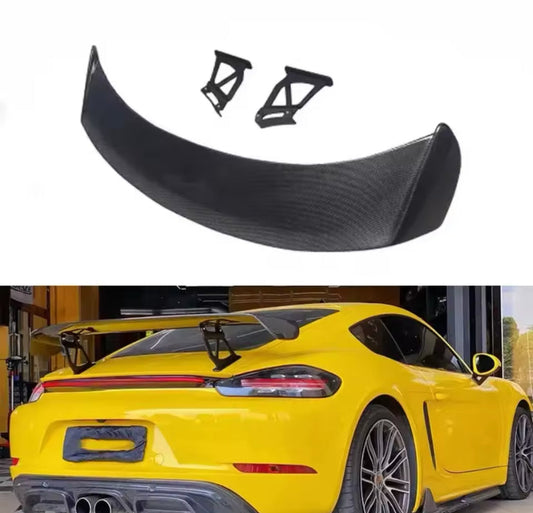 Porsche 718/981/987 Carbon Fibre Rear Spoiler 3PC