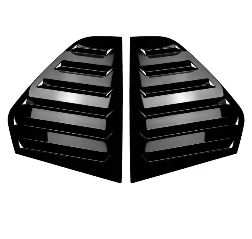 Volkswagen Golf MK8-8.5 Rear Gloss Black Shutter Cover 2PC