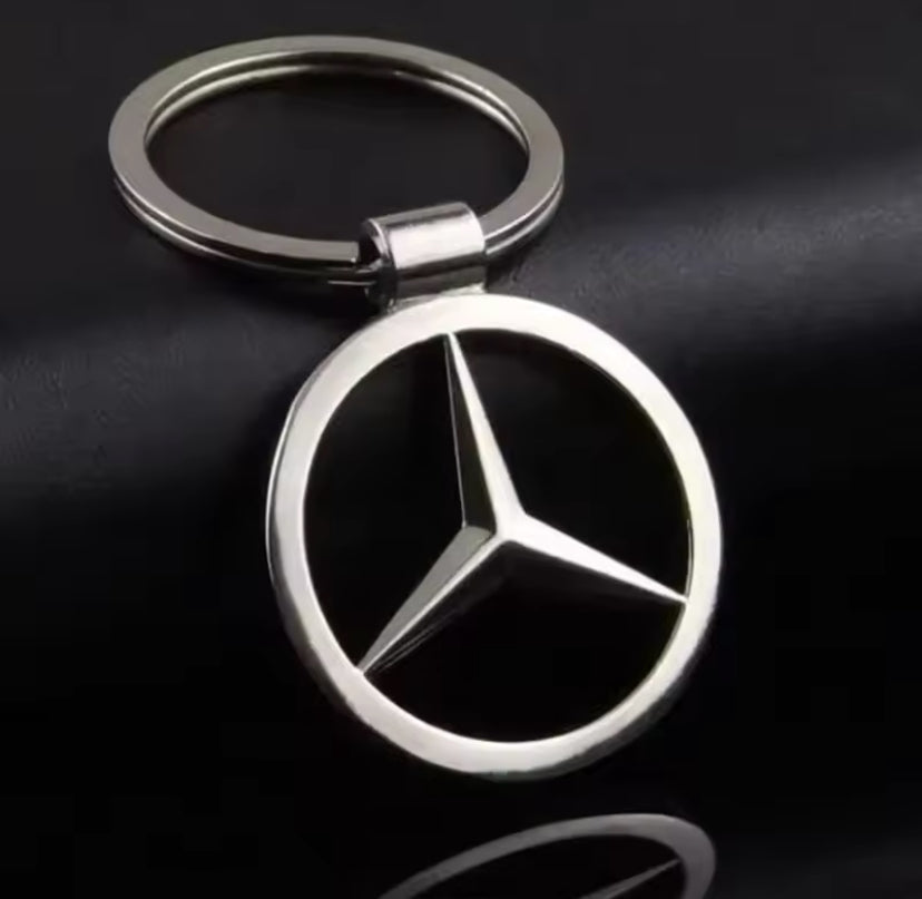 Mercedes-Benz Logo Short Keychain