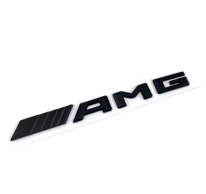 Mercedes-Benz AMG 2017-2024 Matte Black Badge