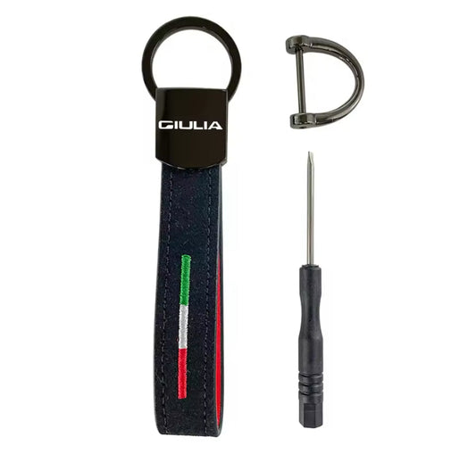 Alfa Romeo Giulia Keychain Style 2