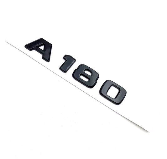 Mercedes-Benz Black A180 Badge