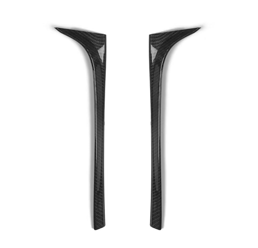 Volkswagen Golf MK7-7.5 2013-2021 Rear Trunk Canard Carbon Fibre 2PC