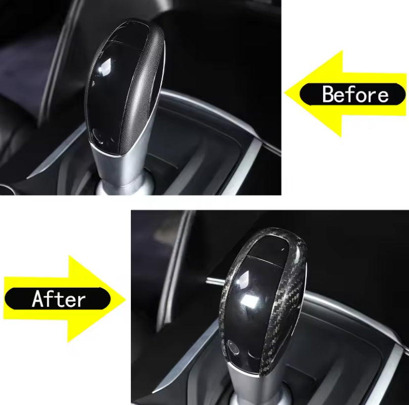 Alfa Romeo Giulia/Stelvio 2017-2019 Shifter Real Carbon Fibre Cover