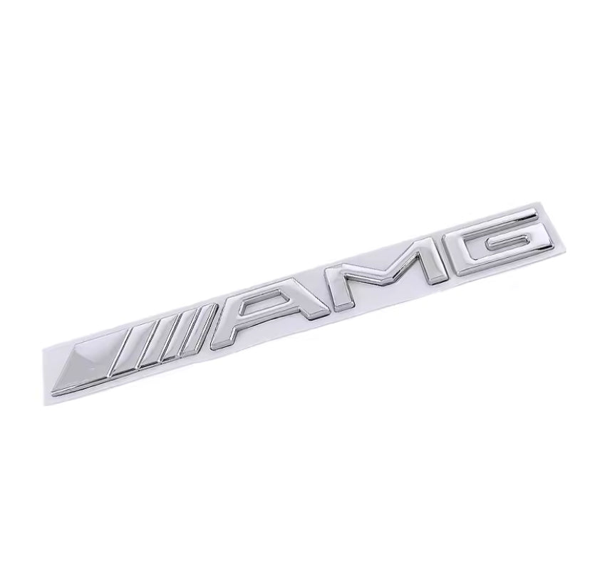 Mercedes-Benz AMG Before 2014 Chrome Badge