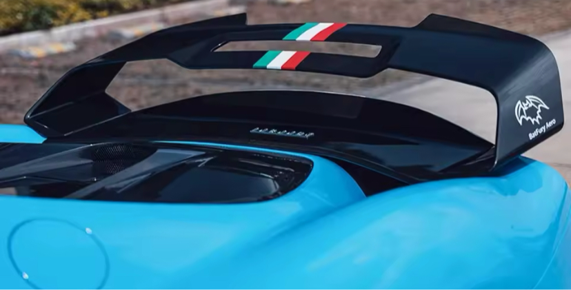Ferrari 296 GTB Carbon Fibre Rear Track Spoiler
