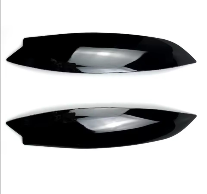 Volkswagen Golf MK5 2003-2009 Headlight Gloss Black Eyebrow “Mean Eye” 2PC