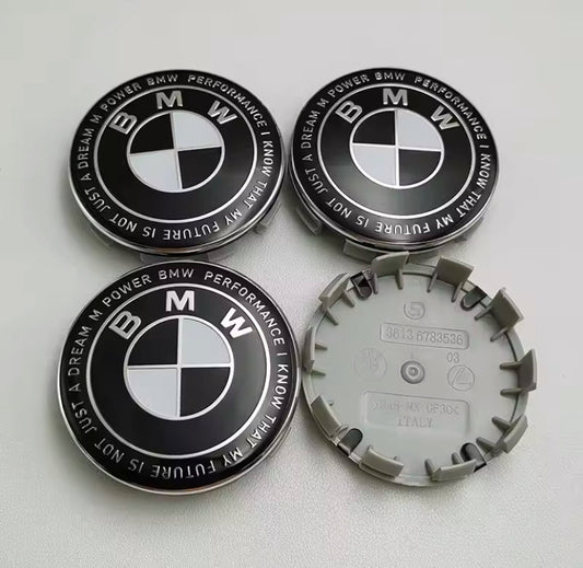 BMW Centre Caps 4PC Style 1