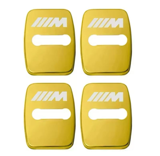 BMW M Door Lock Cover 4PC Style 11