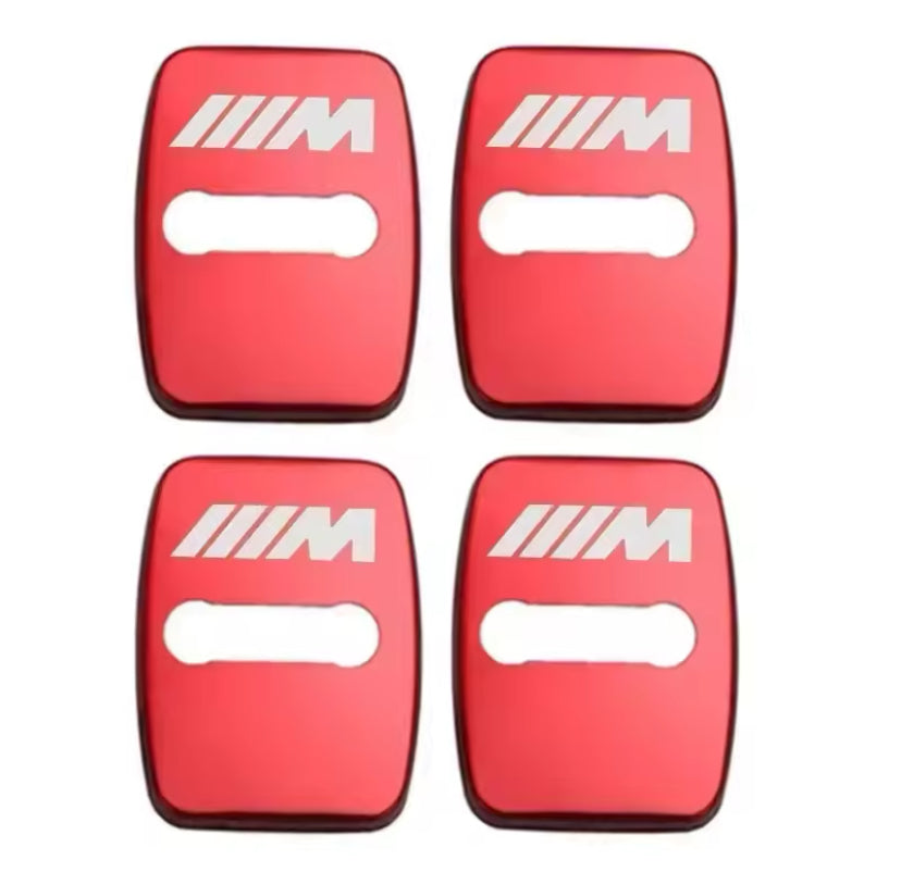 BMW M Door Lock Cover 4PC Style 10