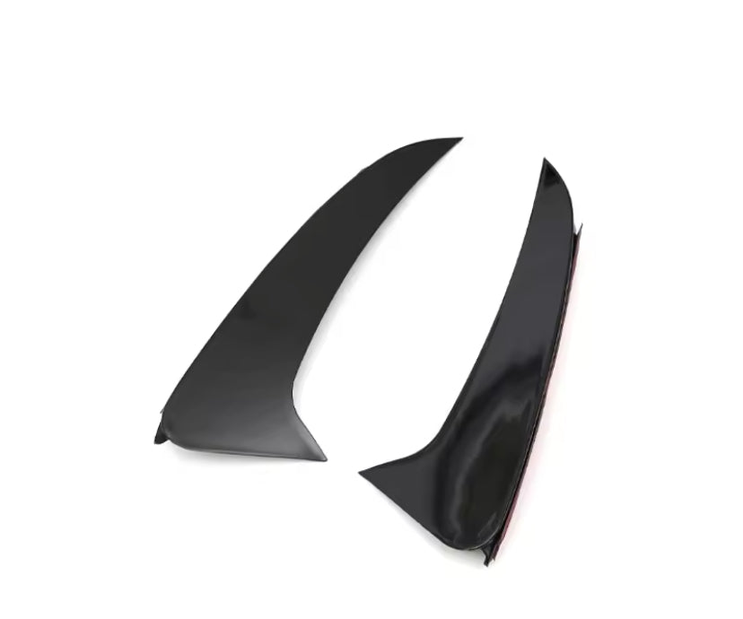 Mercedes-Benz C-Class 2015-2021 Wagon Rear Gloss Black Canard 2PC