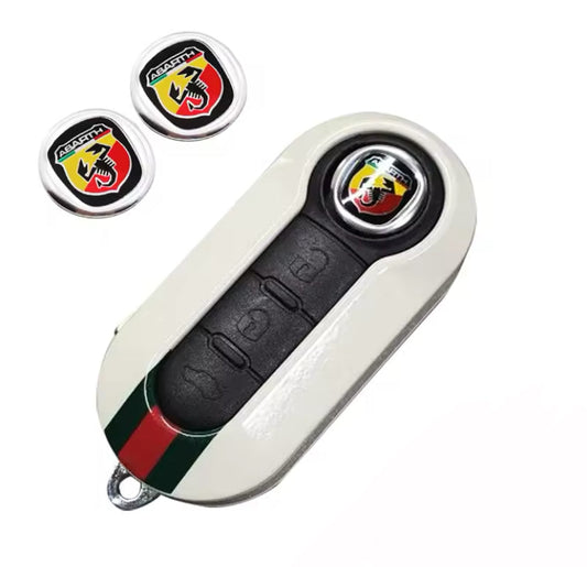 Abarth Key Emblem Sticker 2PC