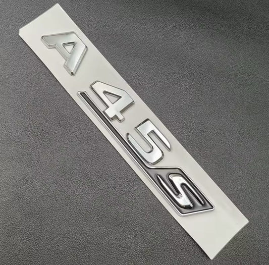 Mercedes-Benz A45s Chrome/Black Badge