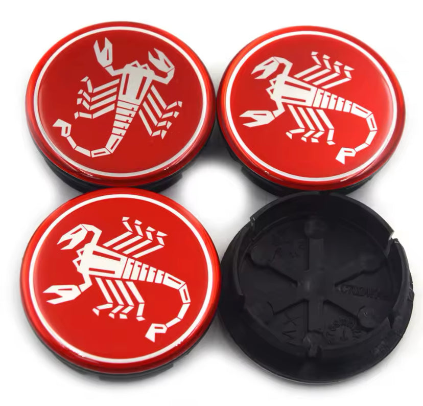 Abarth Centre Cap 50MM 4PC Style 7
