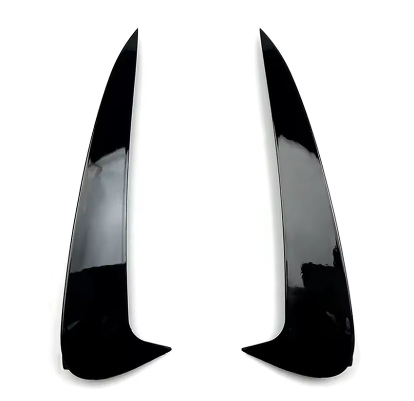 Mercedes-Benz C-Class 2015-2019 Gloss Black Rear Canards 2PC