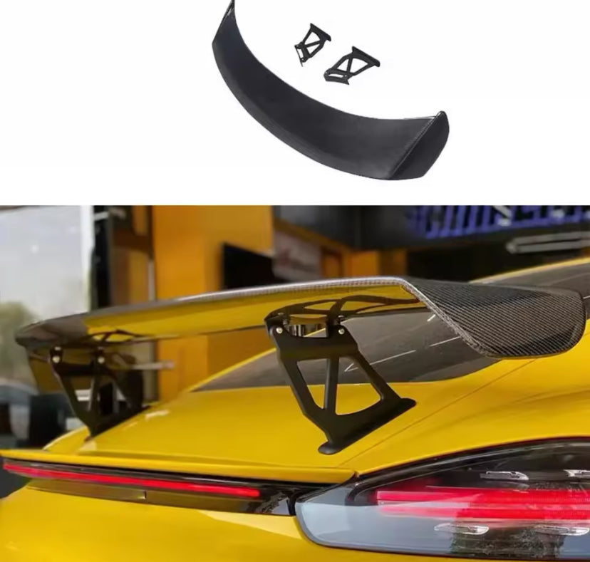 Porsche 718/981/987 Carbon Fibre Rear Spoiler 3PC