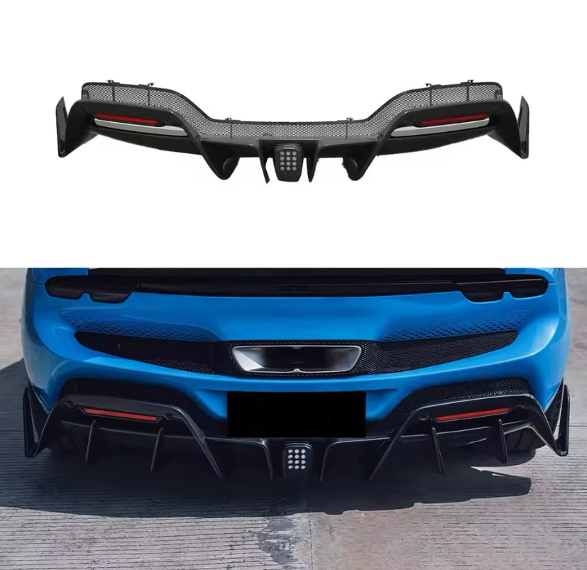 Ferrari 296 GTB Carbon Fibre Rear Diffuser