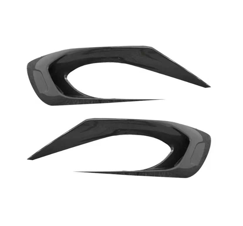 Ferrari 296 GTB Carbon Fibre Front Air Vent Cover 2PC