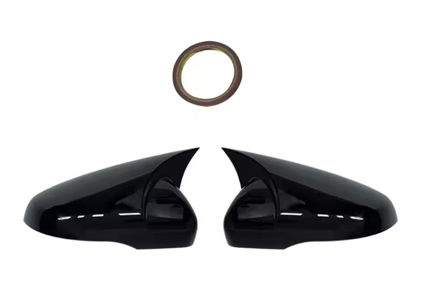 Volkswagen Golf MK6 2009-2013 Gloss Black Mirror Cap 2PC