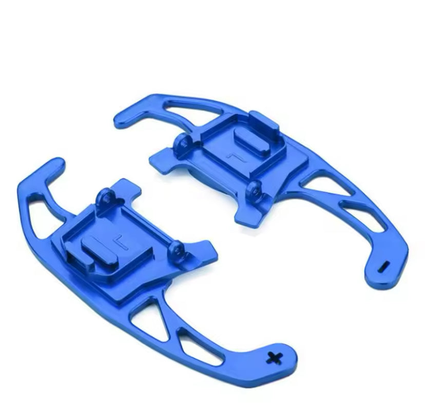 Volkswagen Golf MK7-7.5/Tiguan/Passat/Polo/T-Roc/Scirocco Blue Paddle Shifters 2PC