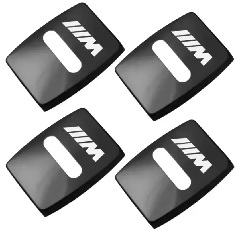 BMW M Door Lock Cover 4PC Style 6
