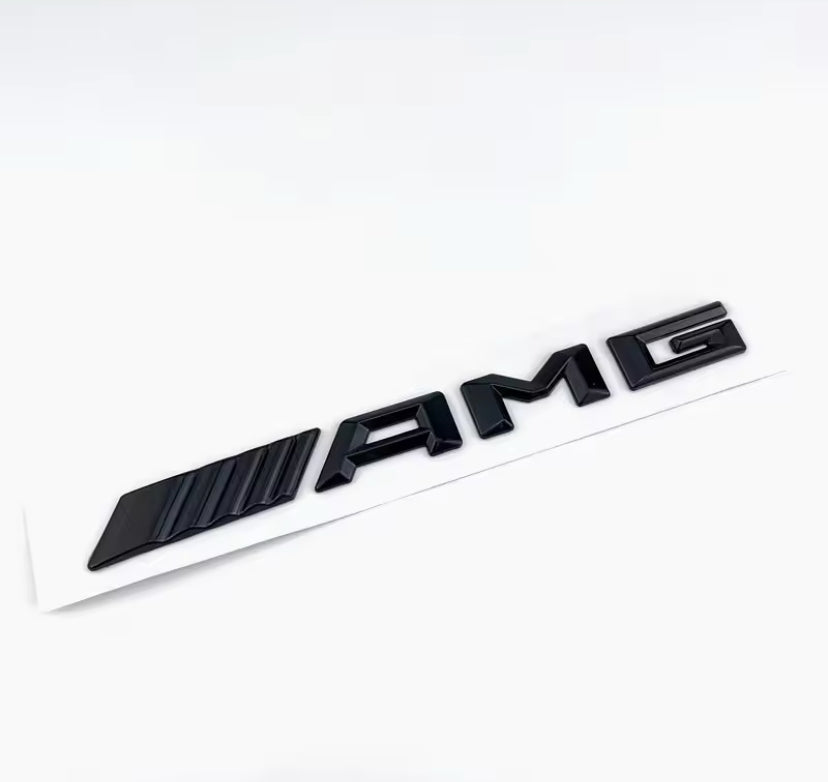 Mercedes-Benz AMG 2015-2016 Gloss Black Badge