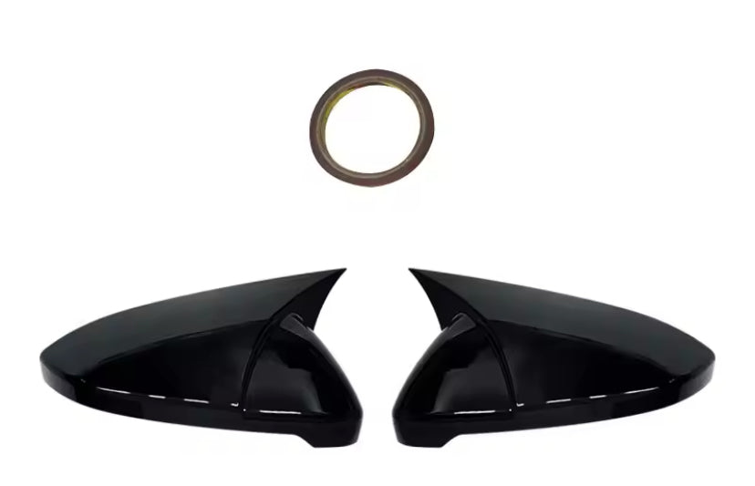 Volkswagen Golf MK7-7.5 2014-2021 Gloss Black Mirror Cap 2PC