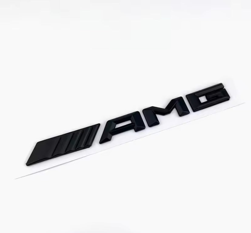 Mercedes-Benz AMG 2015-2016 Matte Black Badge