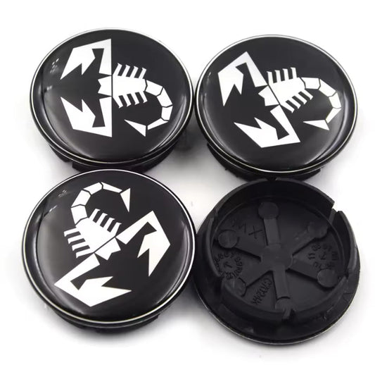 Abarth Centre Cap 50MM 4PC Style 6