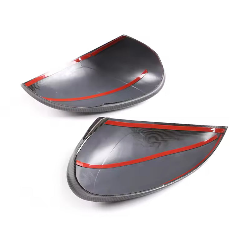 Alfa Romeo Giulia 2017-2022 Rear View Mirror Carbon Fibre Cover 2PC