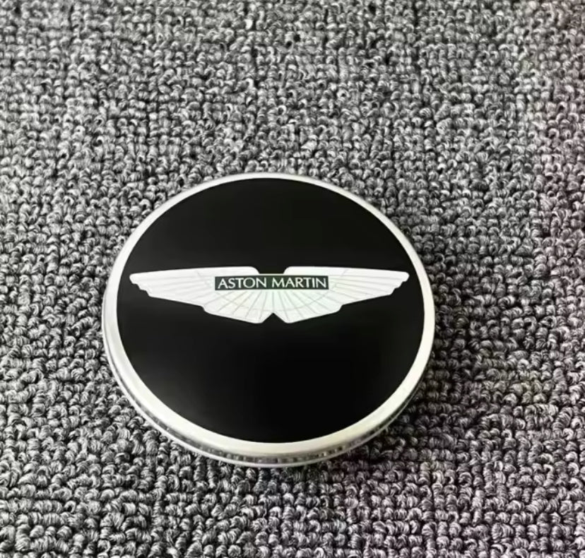 Aston Martin DBS Black Centre Caps 4PC