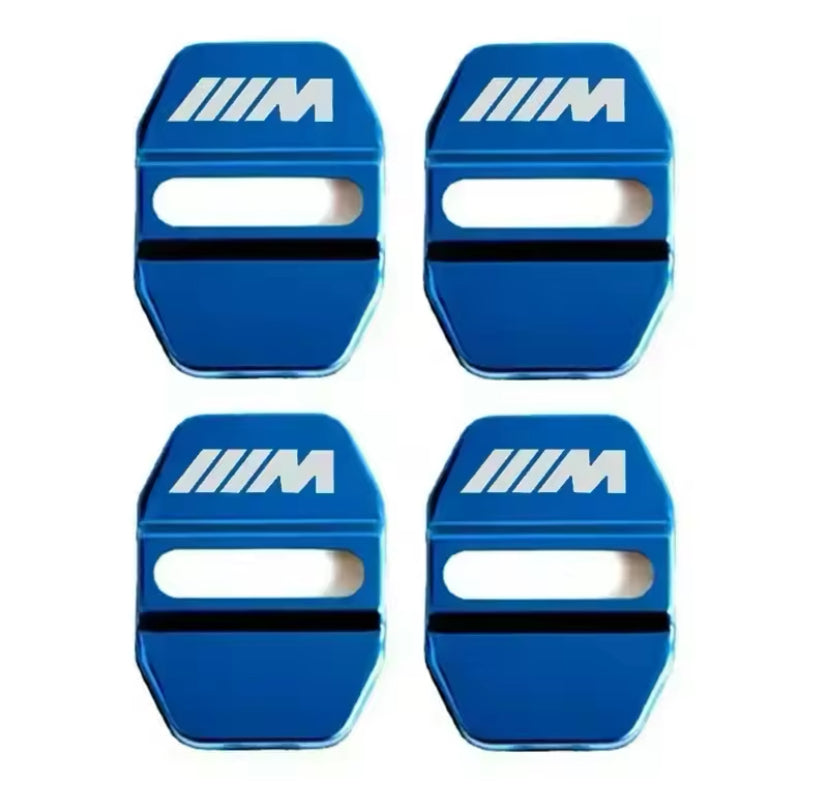 BMW M Door Lock Cover 4PC Style 2